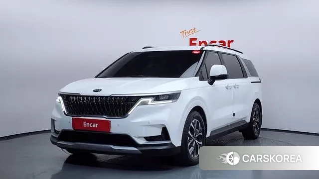 Kia Carnival 4th generation 2021 Белый из Кореи