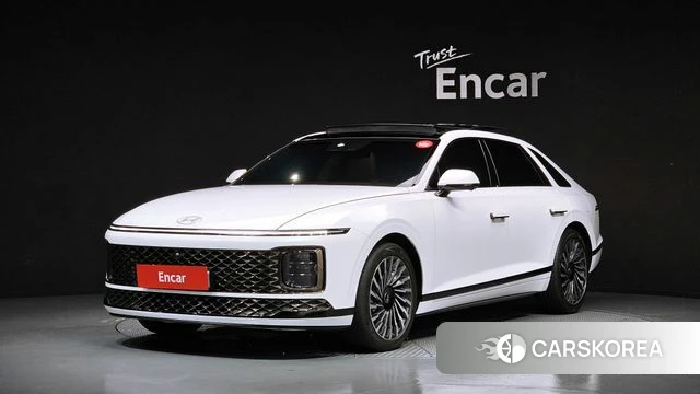 Hyundai Grandeur (GN7) 2025 Белый из Кореи