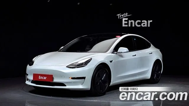 Tesla Model 3 2020 Белый из Кореи