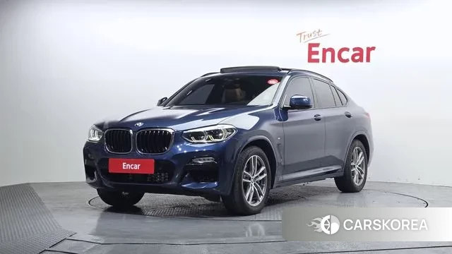 BMW X4 (G02) 2018 Синий из Кореи