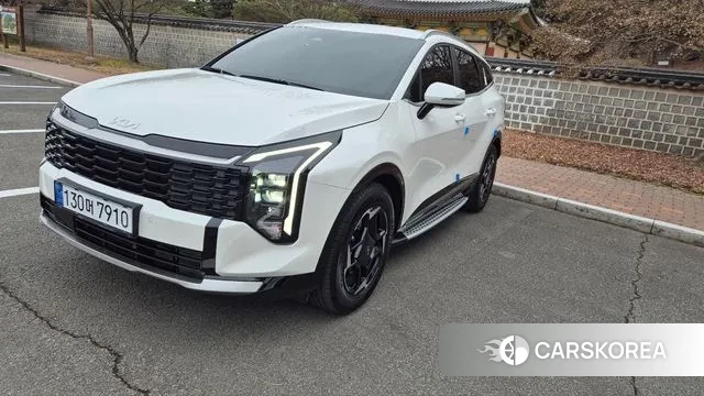 Kia The New Sportage 5th Generation Hybrid 2025 Белый из Кореи