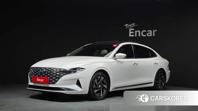 Hyundai The New Grandeur IG Hybrid 2022 Белый из Кореи