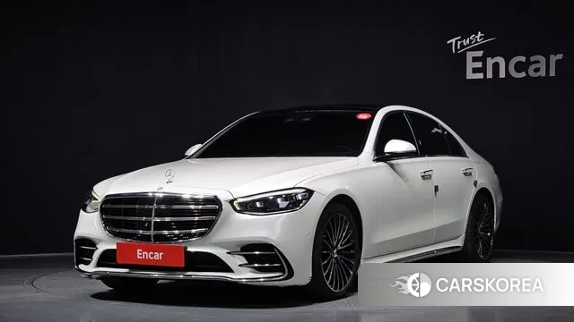 Mercedes-Benz S-Class W223 2022 Белый из Кореи