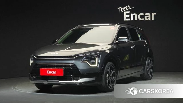 Kia Di Ol Nu Niro 2022 Серый из Кореи