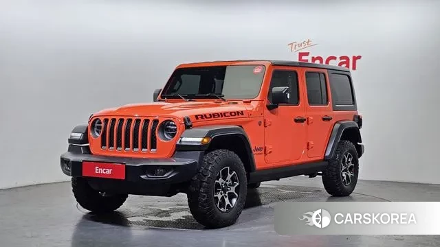 Jeep Wrangler (JL) 2018 Оранжевый из Кореи