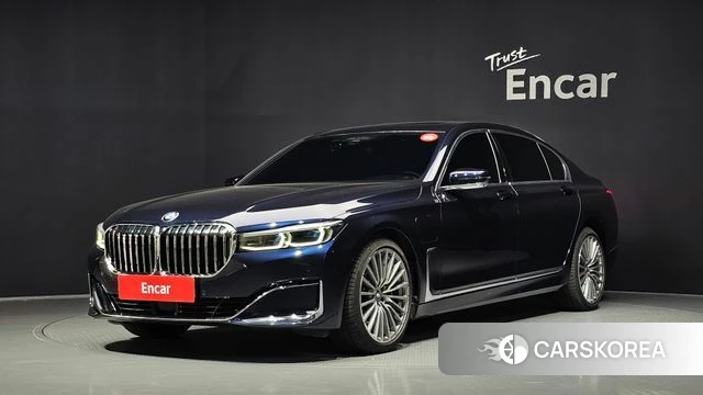 BMW 7 Series (G11) 2020 Синий из Кореи