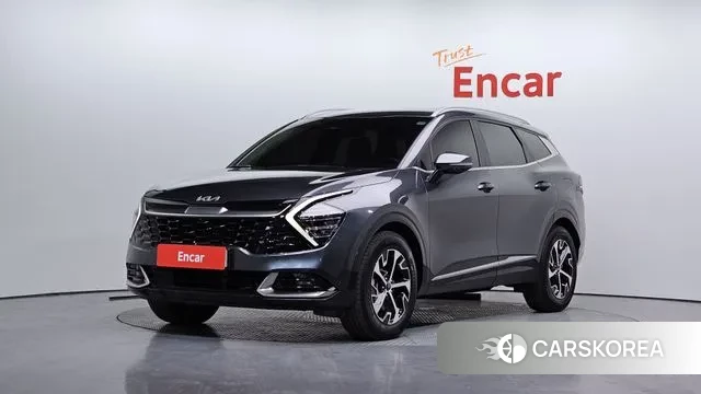 Kia Sportage 5th Generation Hybrid 2023 Серый из Кореи