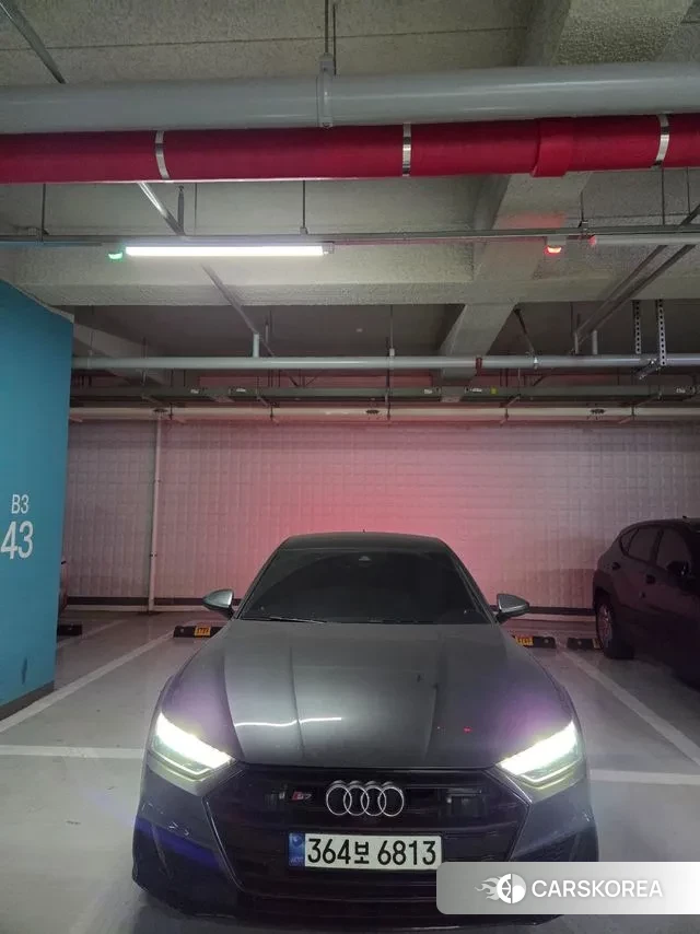 Audi S7 (4K) 2020 Серый из Кореи