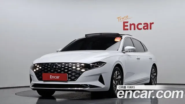 Hyundai The New Grandeur IG Hybrid 2022 Белый из Кореи