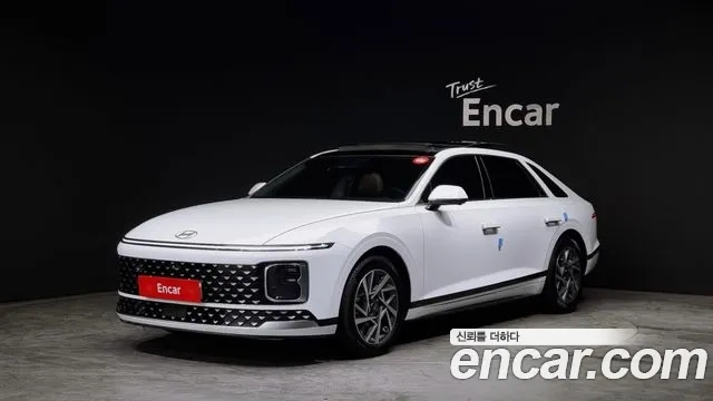 Hyundai Grandeur Hybrid (GN7) 2023 Белый из Кореи