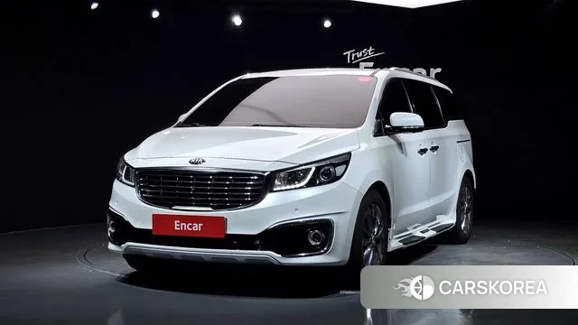 Kia All New Carnival 2018 Белый из Кореи