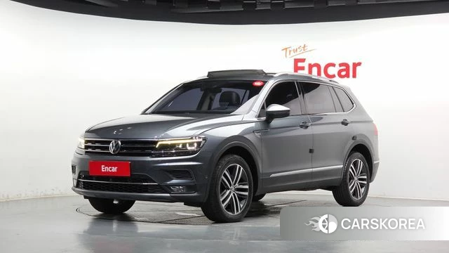 Volkswagen Tiguan Allspace 2018 Серый из Кореи