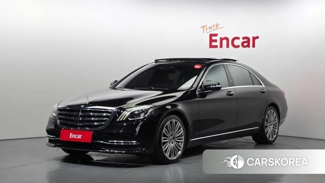 Mercedes-Benz S-Class W222 2019 Черный из Кореи