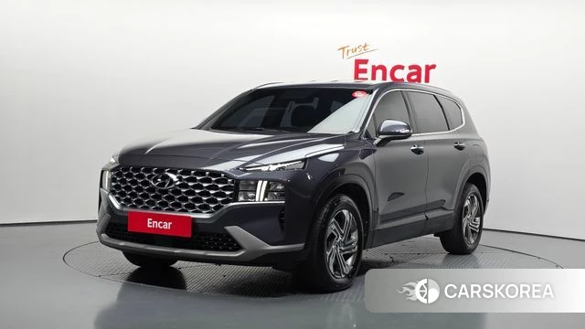 Hyundai The New Santa Fe 2021 Серый из Кореи