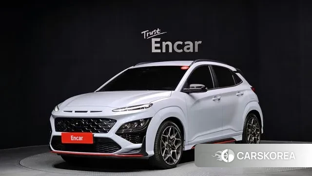 Hyundai The New Kona 2021 Светло-серебряный цвет из Кореи