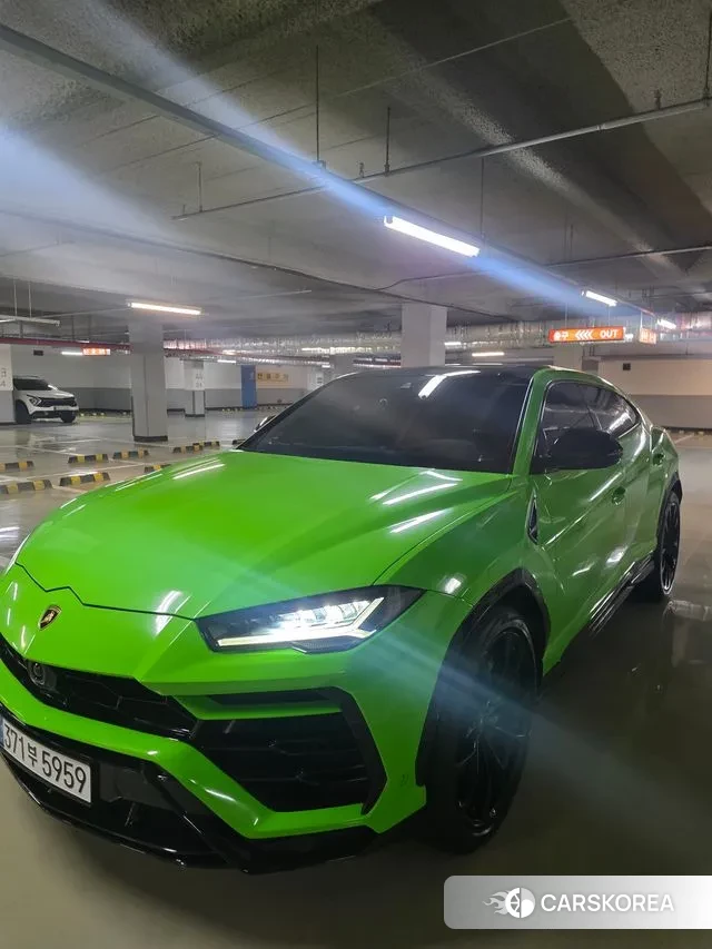 Lamborghini Urus 2019 Зеленый из Кореи