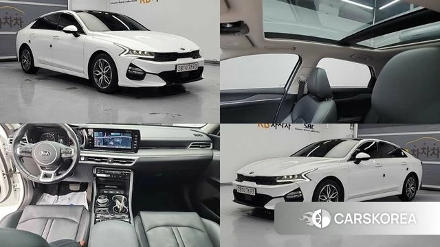 Kia K5 3rd generation 2021 Белый из Кореи