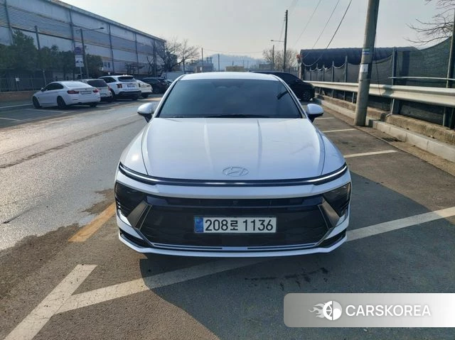 Hyundai Sonata D Edge Hybrid (DN8) 2023 Белый из Кореи