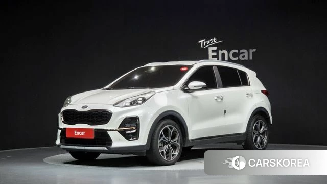 Kia Sportage The Bold 2018 Белый из Кореи