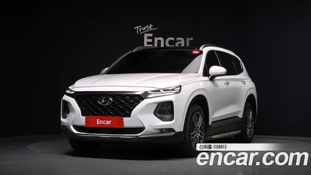 Hyundai Santa Fe TM 2018 Белый из Кореи