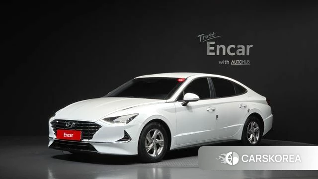 Hyundai Sonata (DN8) 2019 Белый из Кореи