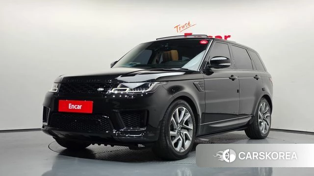 Land Rover Range Rover Sport 2nd Generation 2018 Черный из Кореи