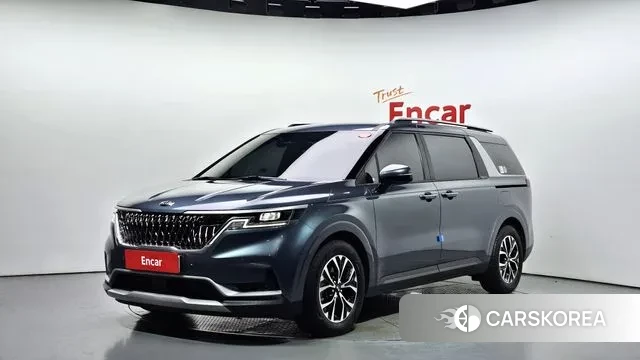 Kia Carnival 4th generation 2021 Синий из Кореи