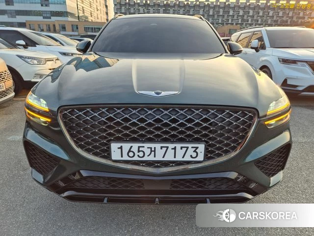 Genesis GV70 2021 Темно-зеленый из Кореи