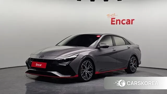 Hyundai Avante (CN7) 2022 Серый из Кореи