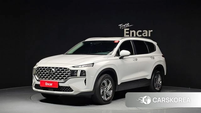 Hyundai The New Santa Fe 2022 Белый из Кореи