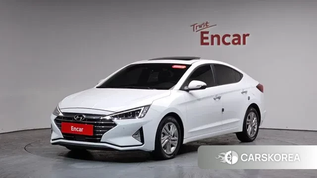 Hyundai The New Avante AD 2018 Белый из Кореи
