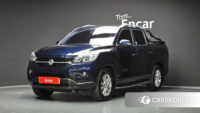 Ssangyong Rexton Sports 2019 Синий из Кореи