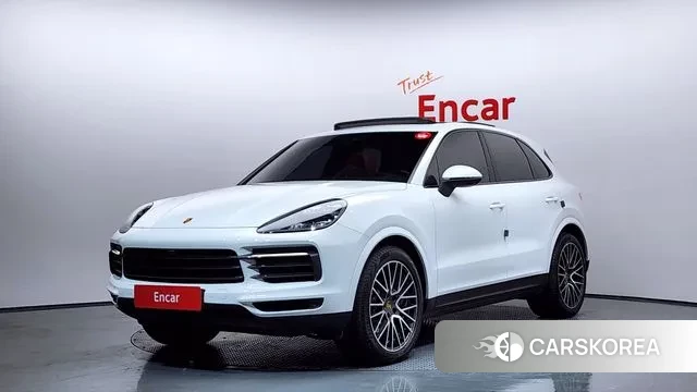 Porsche Cayenne (PO536) 2021 Белый из Кореи