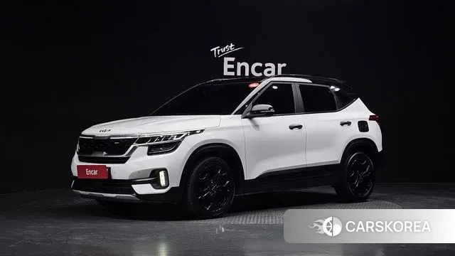 Kia Seltos 2022 Белый из Кореи