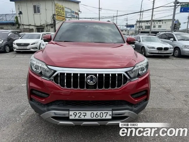 Ssangyong Rexton Sports Cannes 2019 Красный из Кореи