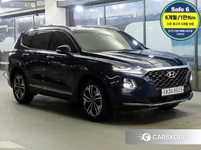 Hyundai Santa Fe TM 2020 Синий из Кореи