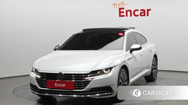 Volkswagen Arteon 2019 Белый из Кореи