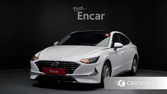 Hyundai Sonata (DN8) 2019 Белый из Кореи