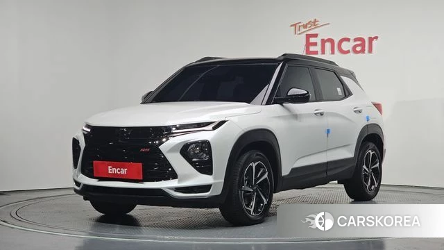 Chevrolet (GM Daewoo) Trailblazer 2022 Белый из Кореи