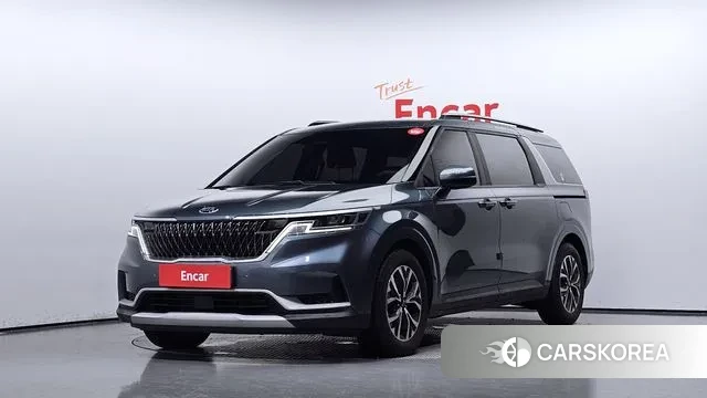 Kia Carnival 4th generation 2020 Небесно-голубой из Кореи