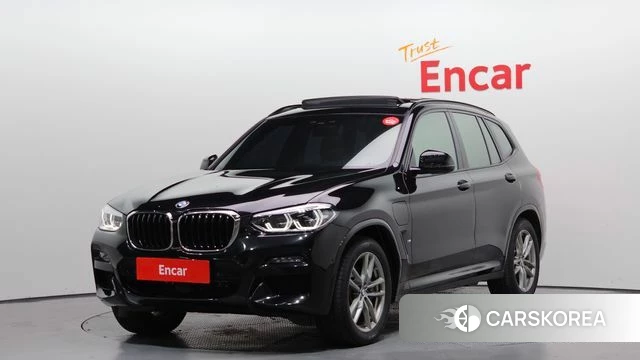 BMW X3 (G01) 2021 Черный из Кореи