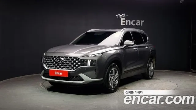 Hyundai The New Santa Fe 2020 Серый из Кореи