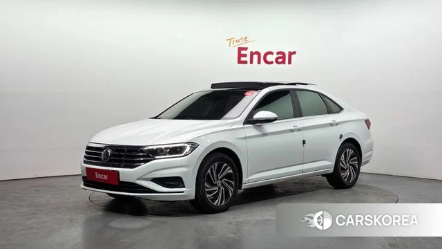 Volkswagen 7th Generation of Jetta 2020 Белый из Кореи