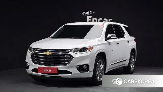Chevrolet (GM Daewoo) Traverse 2021 Белый из Кореи