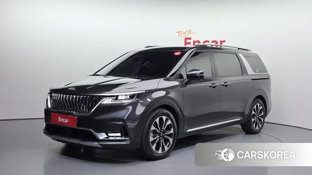 Kia Carnival 4th generation 2021 Серый из Кореи