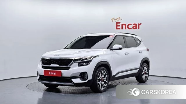 Kia Seltos 2021 Белый из Кореи