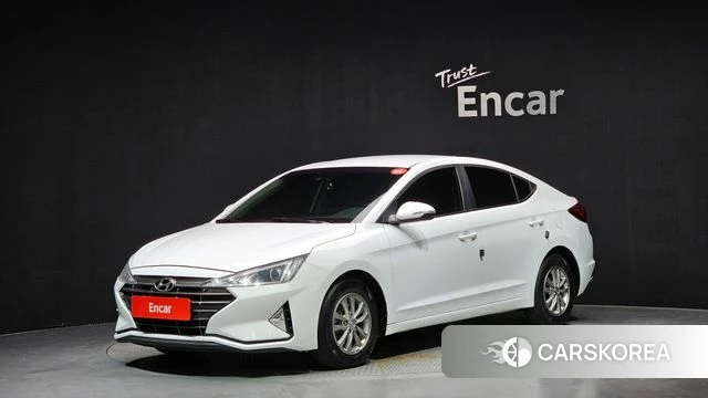 Hyundai The New Avante AD 2019 Белый из Кореи
