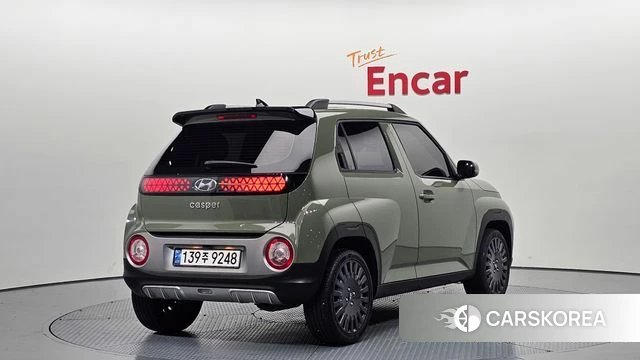 Hyundai Casper 2024 Светло-зеленый из Кореи