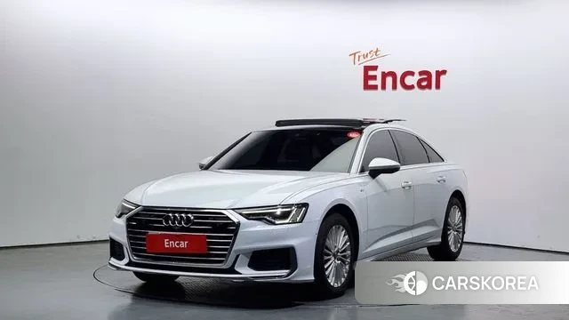 Audi A6 (C8) 2020 Белый из Кореи