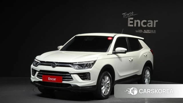 Ssangyong Beautiful Korando 2019 Белый из Кореи